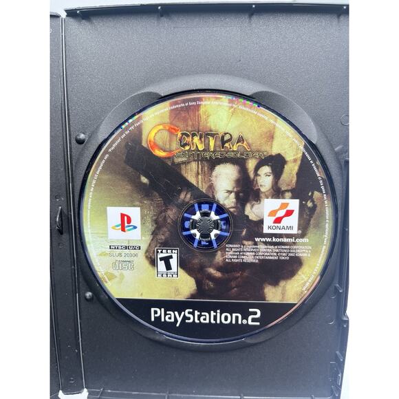 Contra: Shattered Soldier US (Sony PlayStation 2, 2002) Disc Only Tested - Picture 1 of 5
